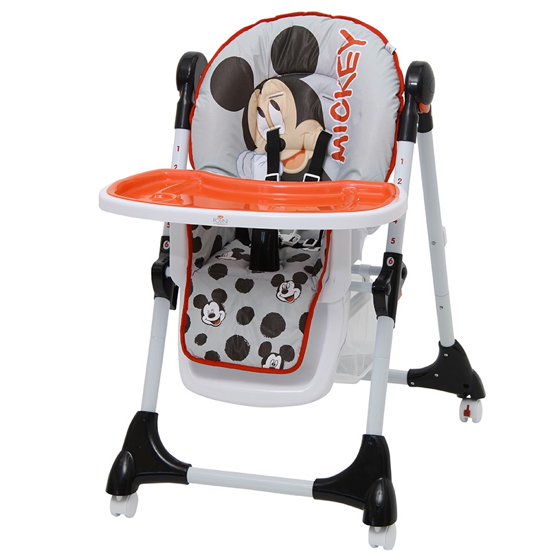 фото Стульчик для кормления Polini kids Disney baby 470 Микки Маус (серый)