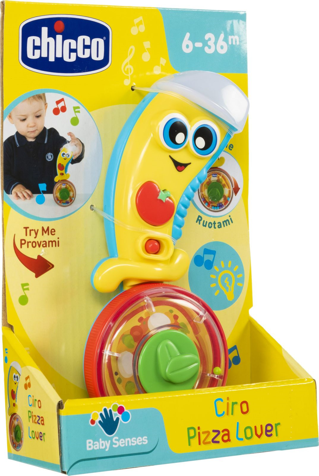 фото Электронная игрушка Chicco Baby Senses Пицца, 00009704000000