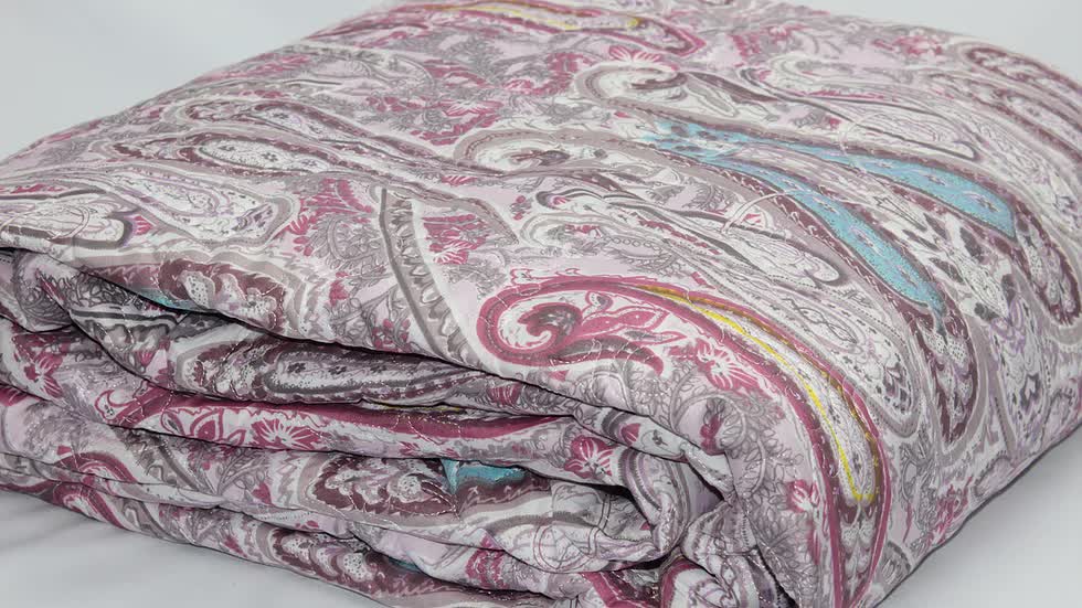 фото Покрывало Стеганый текстиль "Нежность" г.Чебоксары Вербена разноцветный