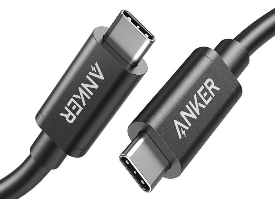 фото Кабель Anker USB C Thunderbolt 3 to USB C thunderbolt 3, 100 ватт мощности, 40 гбс. 5К