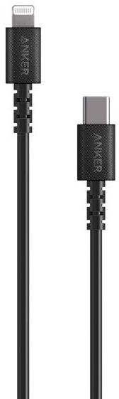 фото Кабель Anker Powerline Select 3ft USB-C Cable With MFi Lightning Connector black