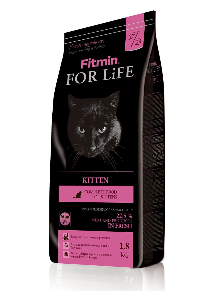 фото Fitmin cat For Life Kitten корм для котят 1,8кг