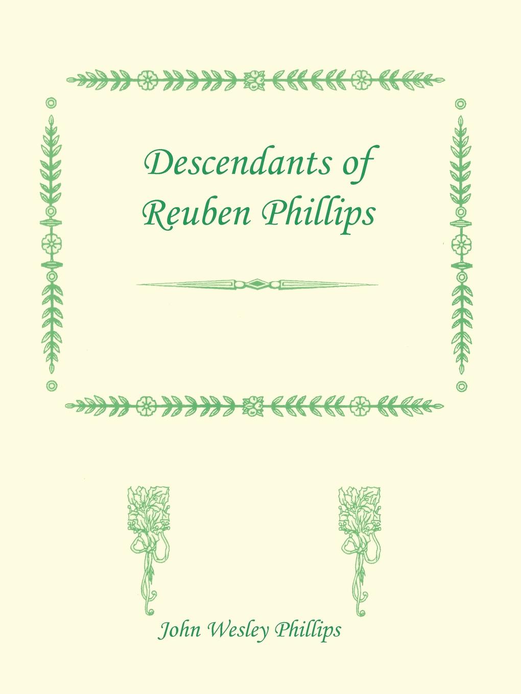 Descendants of Reuben Phillips