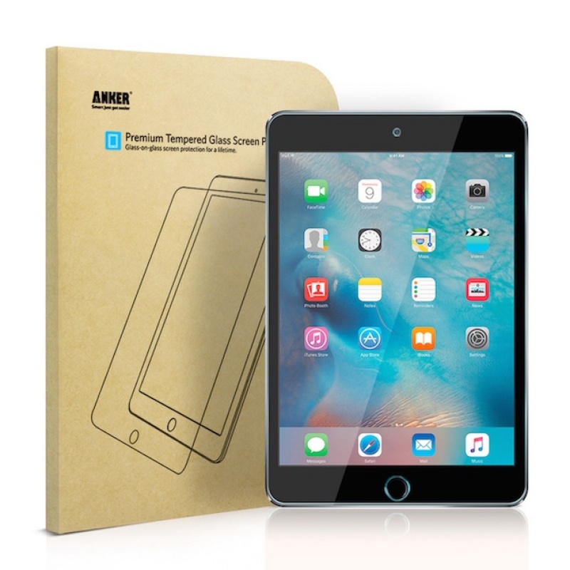 фото Стекло защитное Anker Premium Tempered-Glass (A7400001) для iPad Mini 4 (Clear)