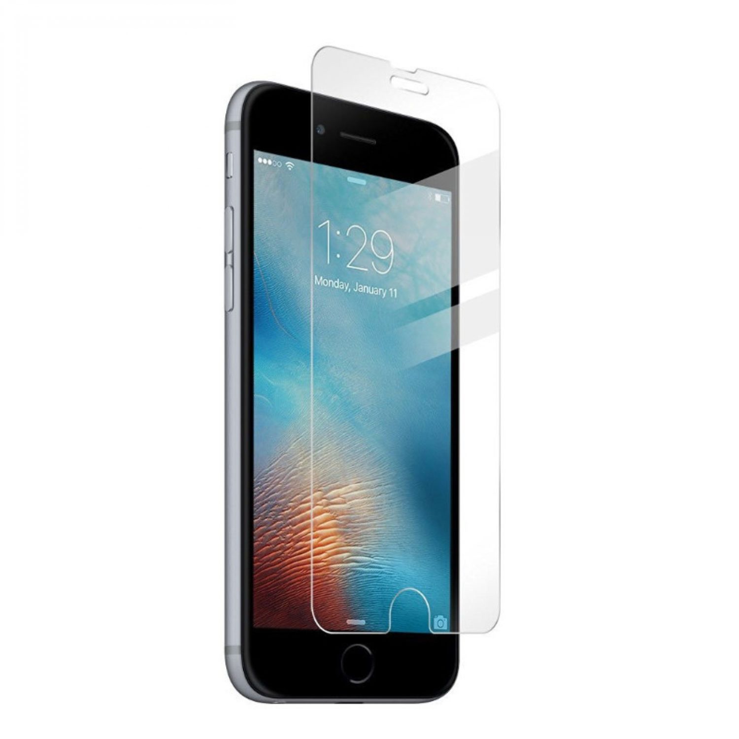 фото Закаленное защитное стекло PLM для iPhone 6/6S