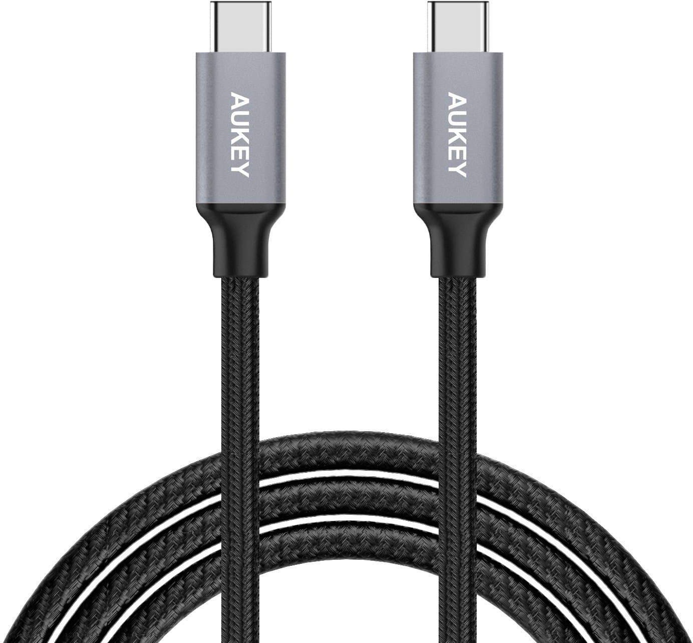 фото Кабель AUKEY CB-CD6 2M USB2.0 Type-С grey