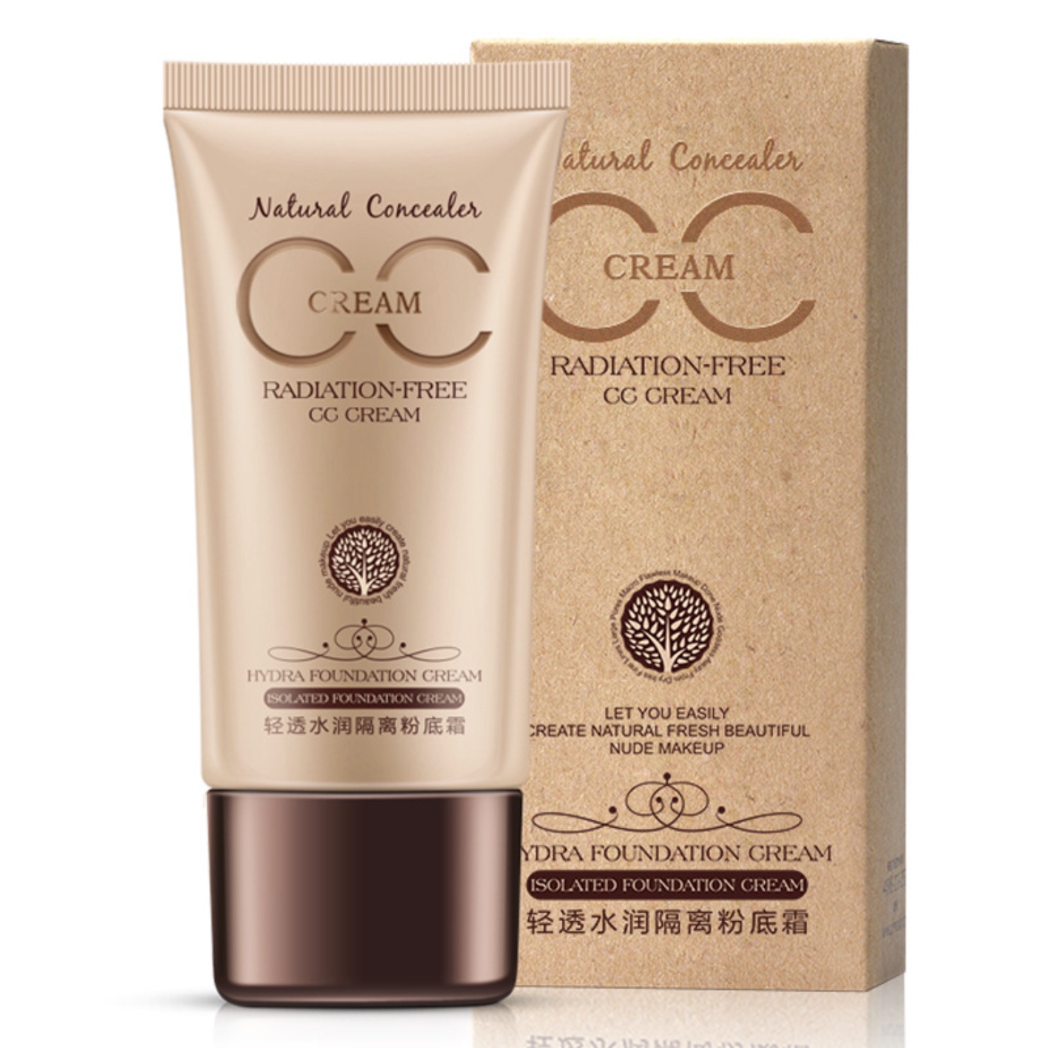 фото BIOAQUA CC крем Isolation Foundation Cream (Светный тон кожи), 40гр.