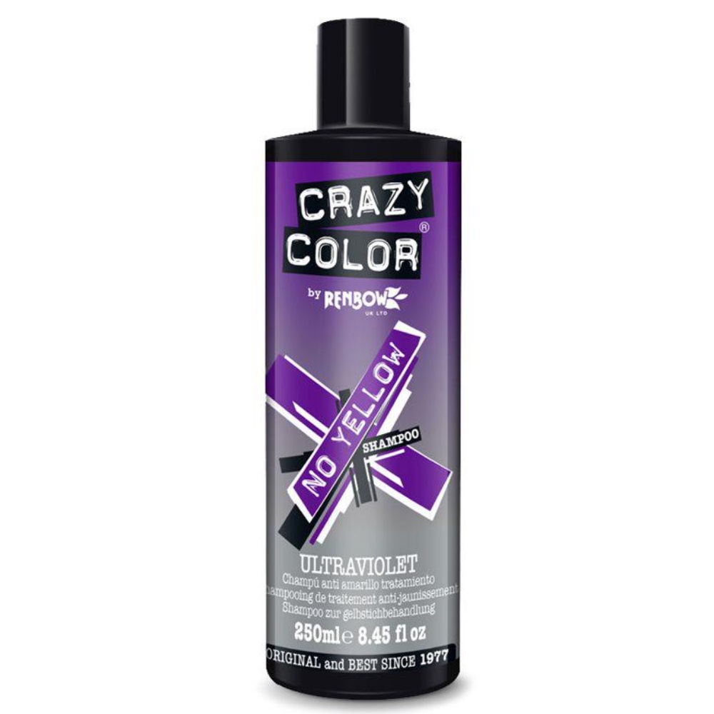 фото Шампунь CRAZY COLOR No Yellow Shampoo Ultraviolet