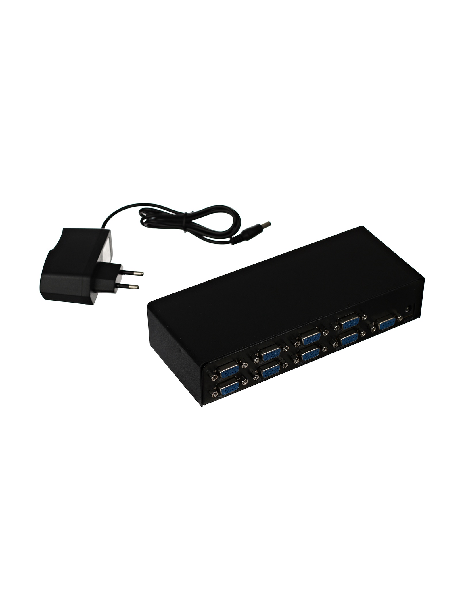 фото Разветвитель VGA 1->8-port (VGA15M+8VGA15F)+б.п. VCOM <VDS8017>