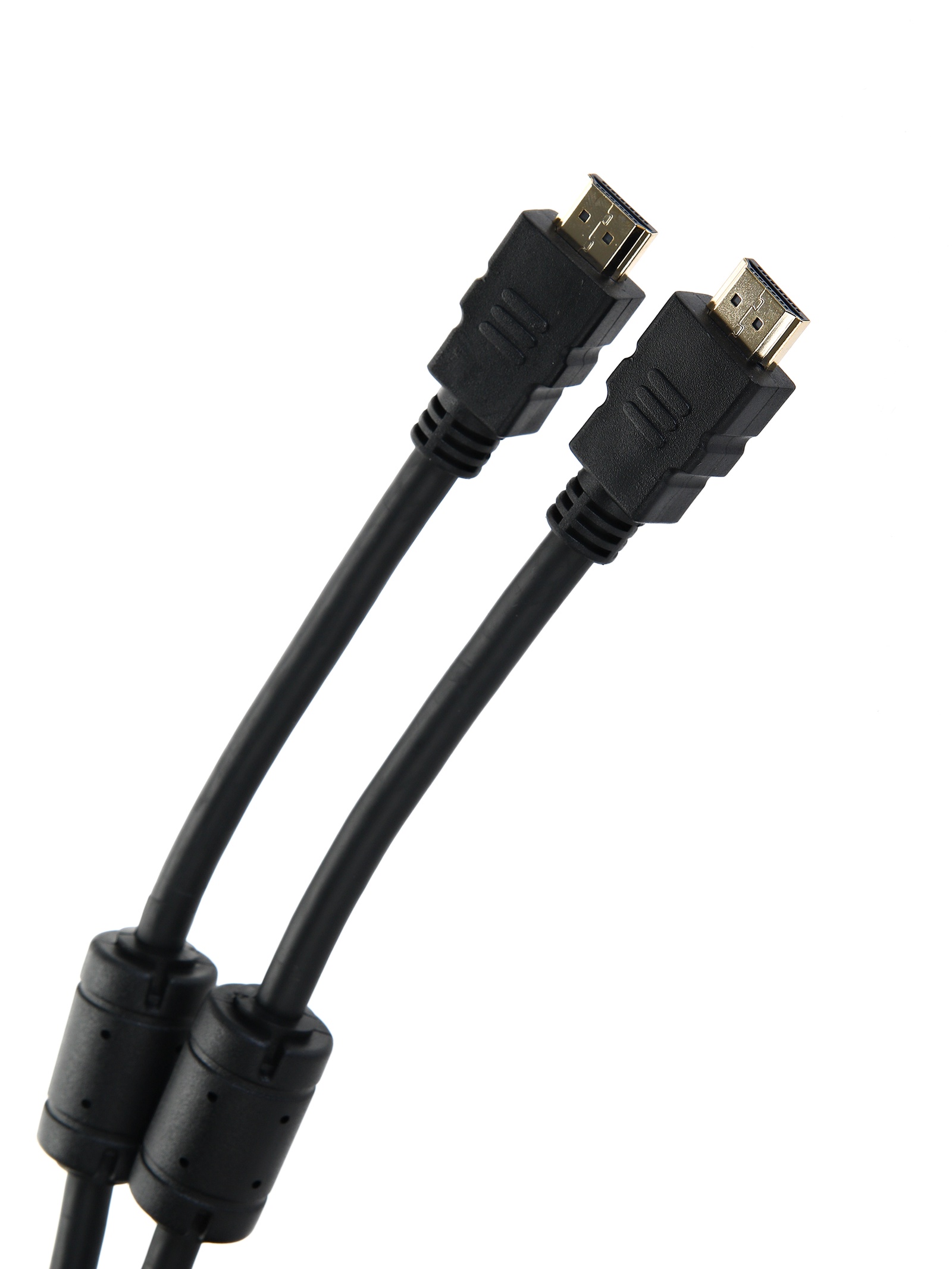 фото Кабель HDMI 19M/M+2 фильтра 1.4V+3D/Ethernet AOpen/Qust <ACG511D-15M> 15m