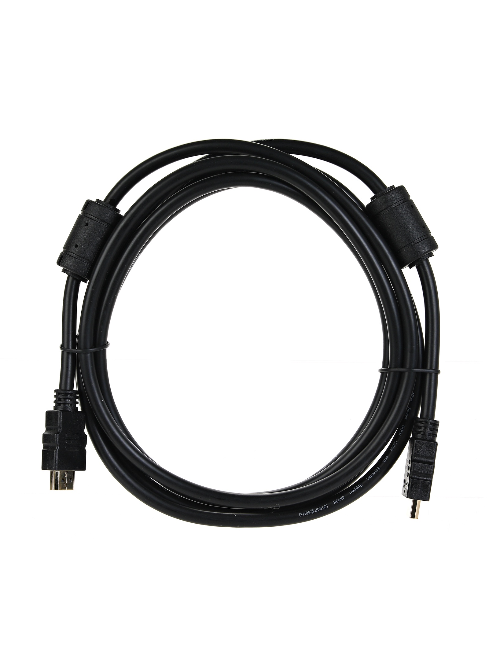 фото Кабель HDMI 19M/M ver 2.0, 3М, 2 фильтра Aopen <ACG711D-3M>