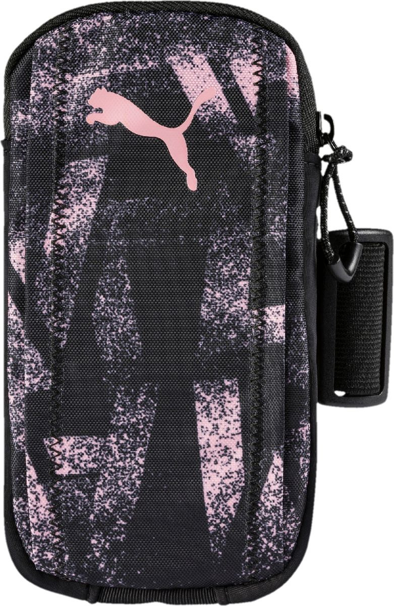 фото Чехол для сотового телефона на руку Puma PR Womens Arm Pocket, 05379701, черный, розовый