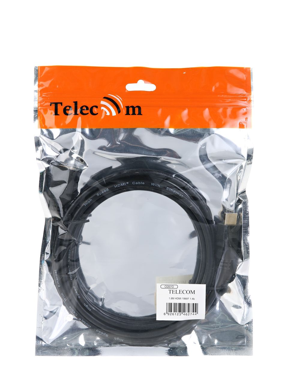 фото Кабель удлинительный Telecom 1.4V HDMI-19M --> HDMI-19F 1.8m <CG501D_M_F_VHD6105D-1.8M>