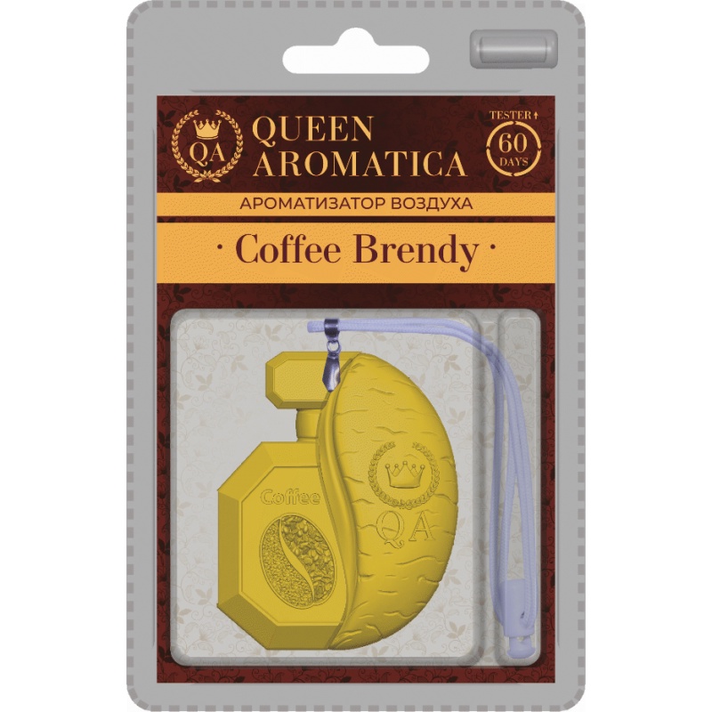 фото Ароматизатор наногелевый Queen Aromatica Coffee Brandy