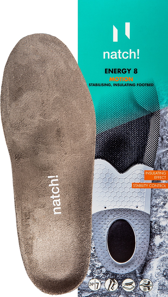 фото Зимняя стелька-супинатор для энергичных занятий спортом natch! ENERGY 8 размер 36