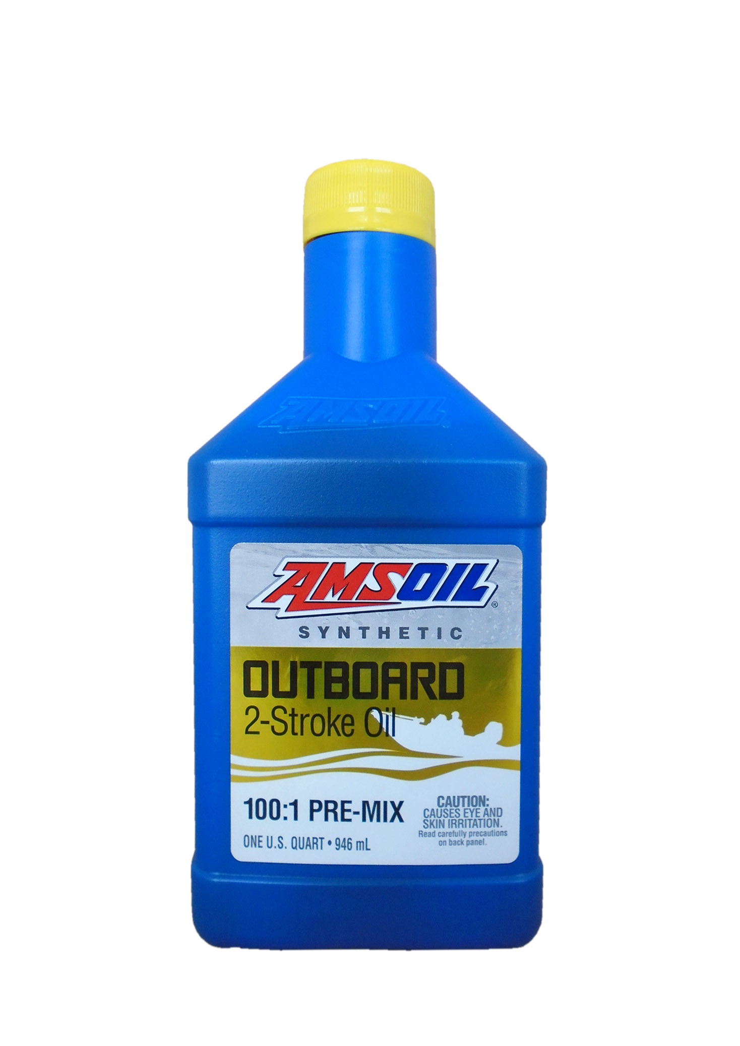 фото Моторное масло для 2-Такт лод.мот. AMSOIL Outboard Synthetic 100:1 Pre-Mix 2-Stroke Oil (0,946л)