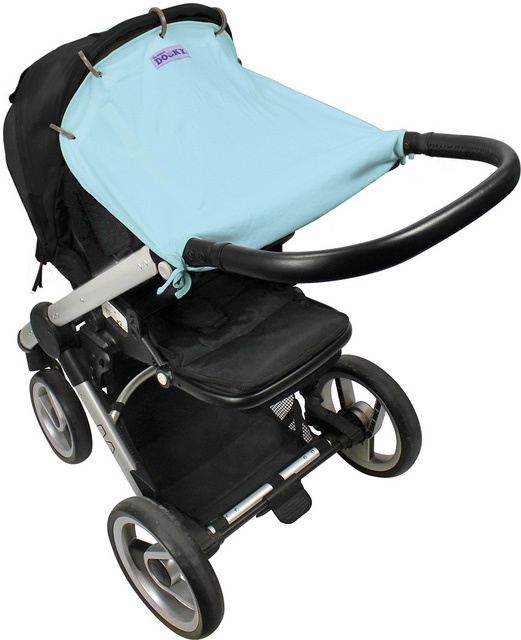 фото Xplorys Защитная накидка на коляску и автокресло DOOKY цв. Baby Blue Dooky- xplorys