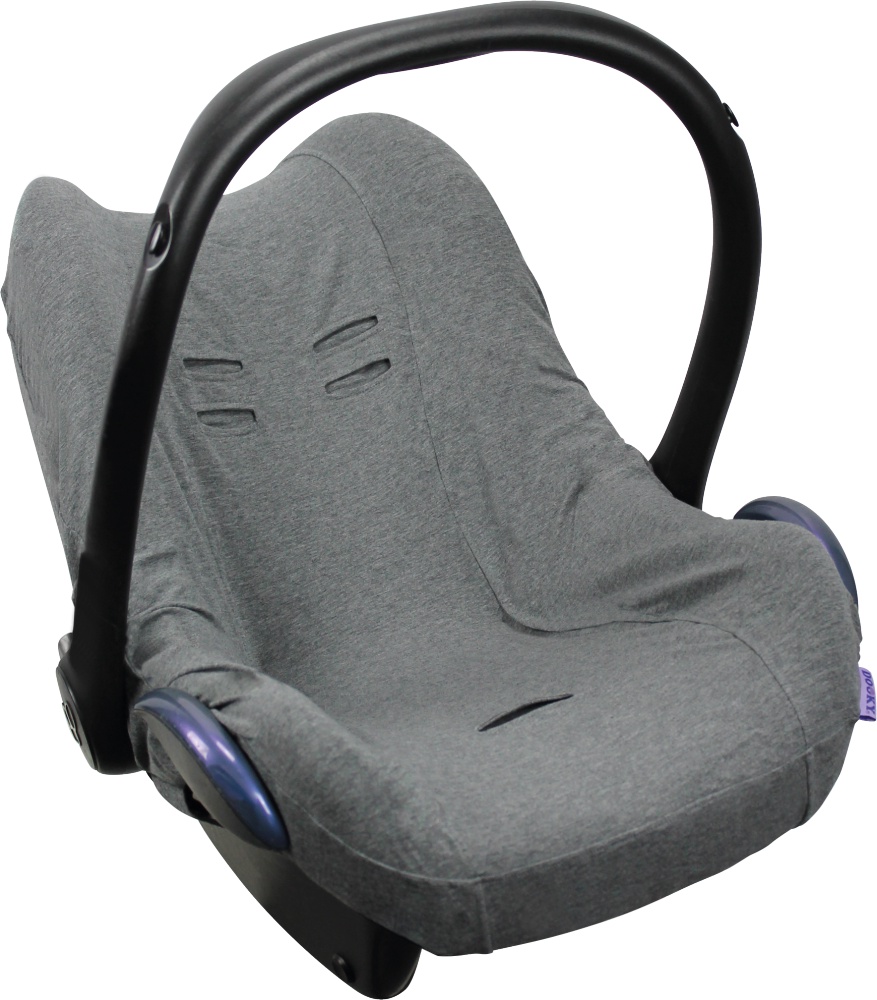 фото Xplorys Чехол в автокресло DOOKY Seat cover 0+ цв. Dark Grey uni melange Dooky- xplorys