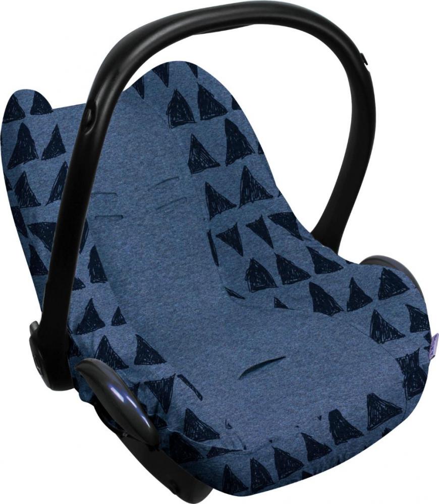 фото Xplorys Чехол в автокресло DOOKY Seat cover 0+ цв. Blue Tribal Dooky- xplorys