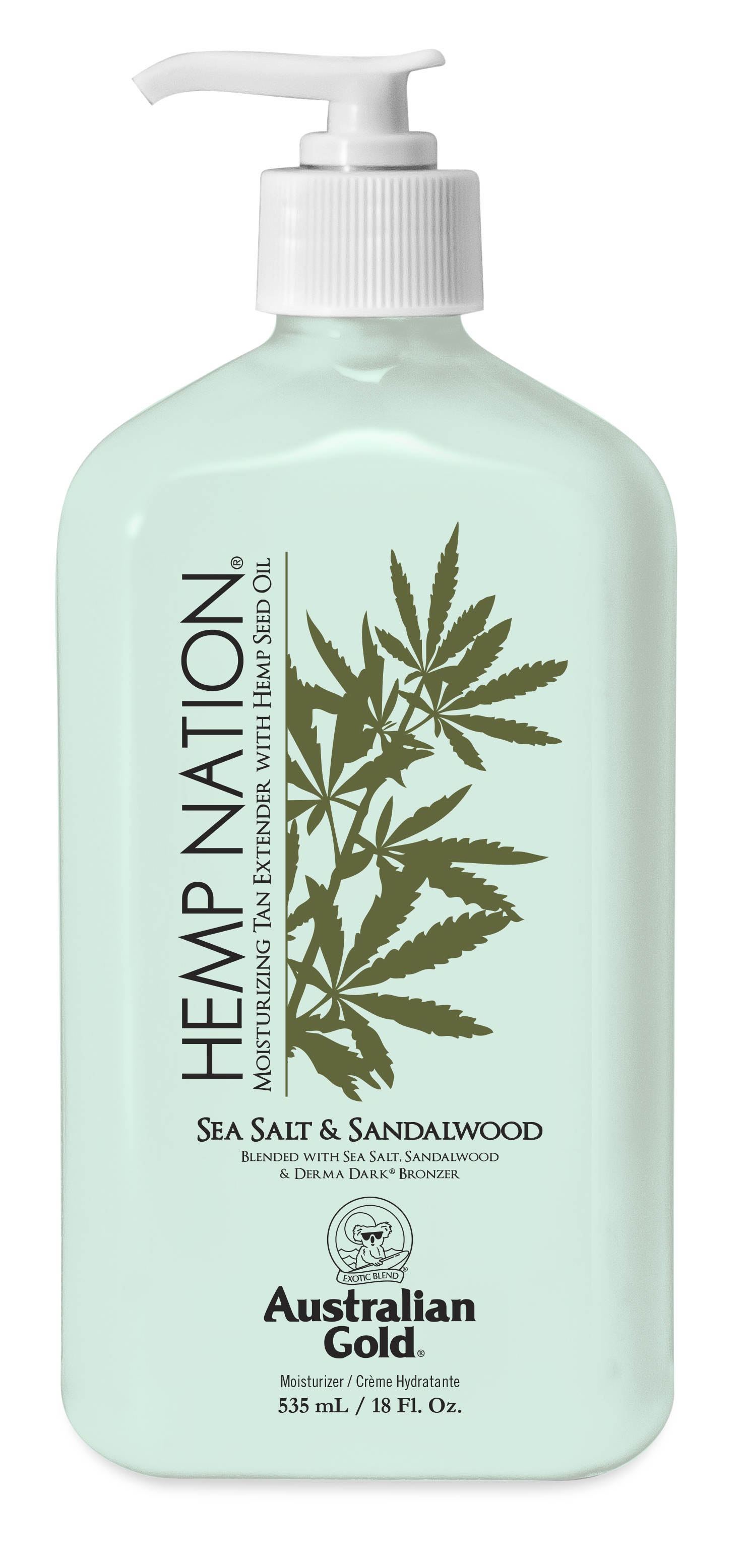 Australian Gold Питательный лосьон для тела Sea Salt & Sandalwood, серия Hemp Nation