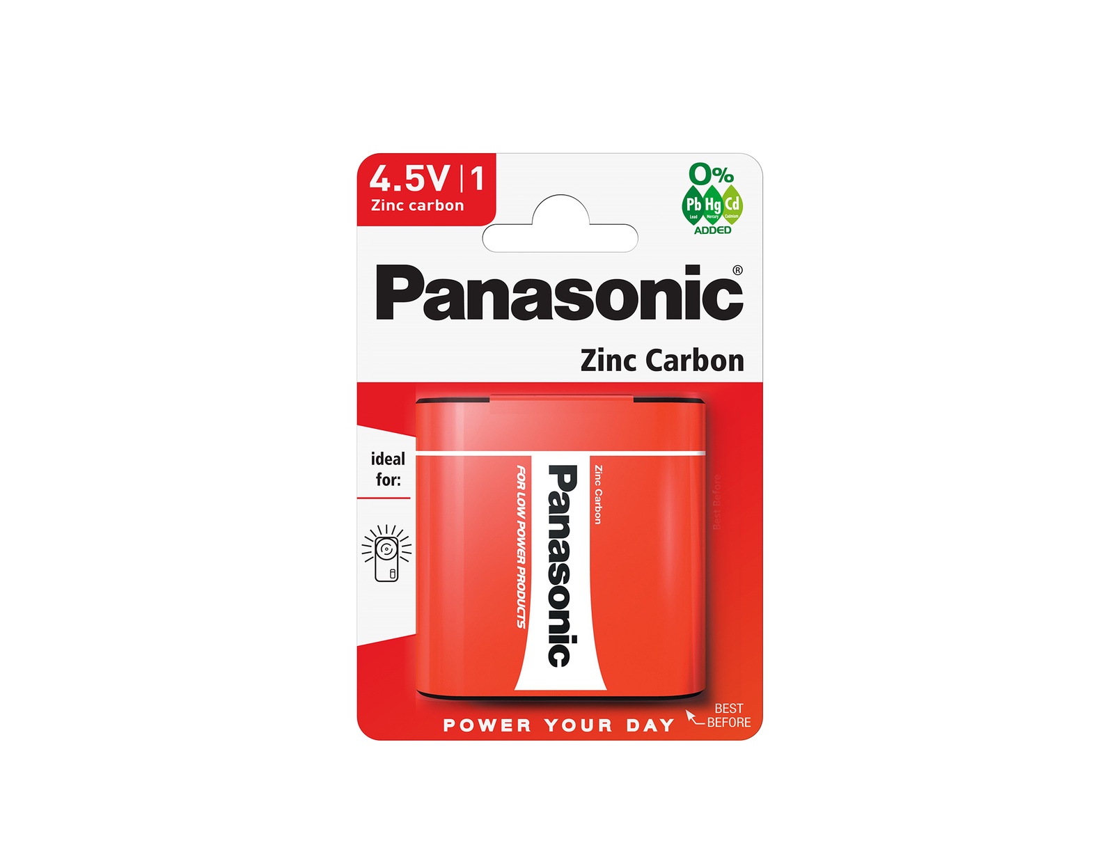 фото Элемент питания Panasonic Red Zinc 3R12 1 шт.