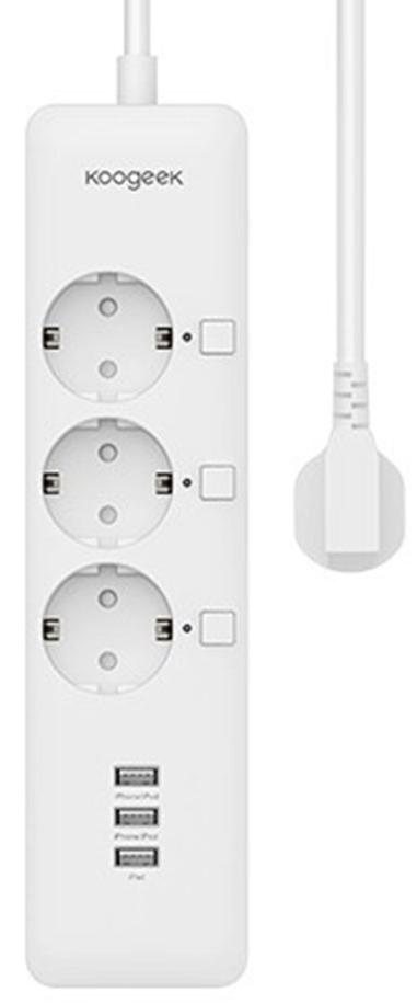 фото Умный сетевой фильтр Koogeek Smart Outlet Apple HomeKit (O1EU)
