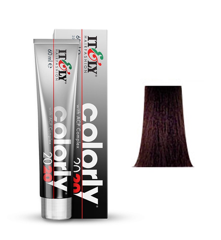 фото Itely Hairfashion COLORLY 2020 3CH темно-каштановый шоколадный (3CH CHOCOLATE DARK BROWN) стойкая крем-краска с ACP Complex и антиоксидантами