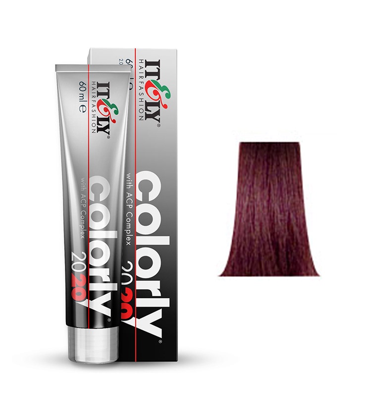 фото Itely Hairfashion COLORLY 2020 5M махагоновый светлый шатен (MAHOGANY LIGHT BROWN) стойкая крем-краска с ACP Complex и антиоксидантами