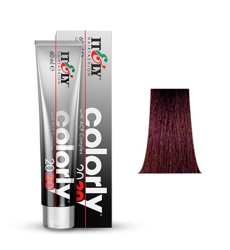 фото Itely Hairfashion COLORLY 2020 5RD золотисто-медный светлый шатен (5RD LIGHT GOLDEN COPPER BLONDE) стойкая крем-краска с ACP Complex и антиоксидантами