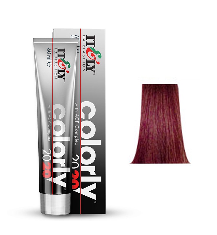 фото Itely Hairfashion COLORLY 2020 6M махагоновый темно-русый (MAHOGANY DARK BLONDE) стойкая крем-краска с ACP Complex и антиоксидантами