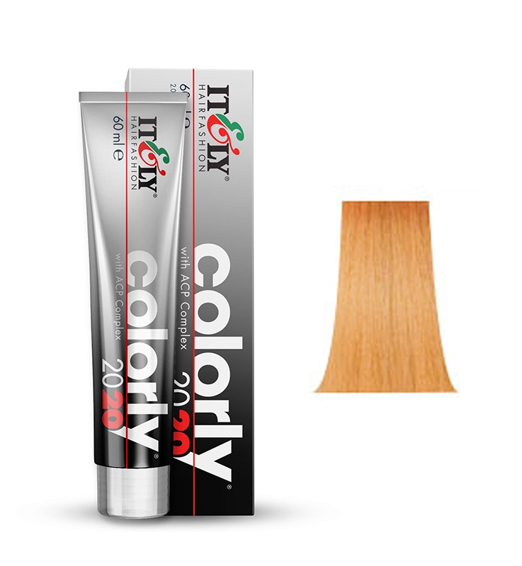 фото Itely Hairfashion COLORLY 2020 SSR суперсветлый медный (SSR SUPERLIGHT COPPER RED) стойкая крем-краска с ACP Complex и антиоксидантами