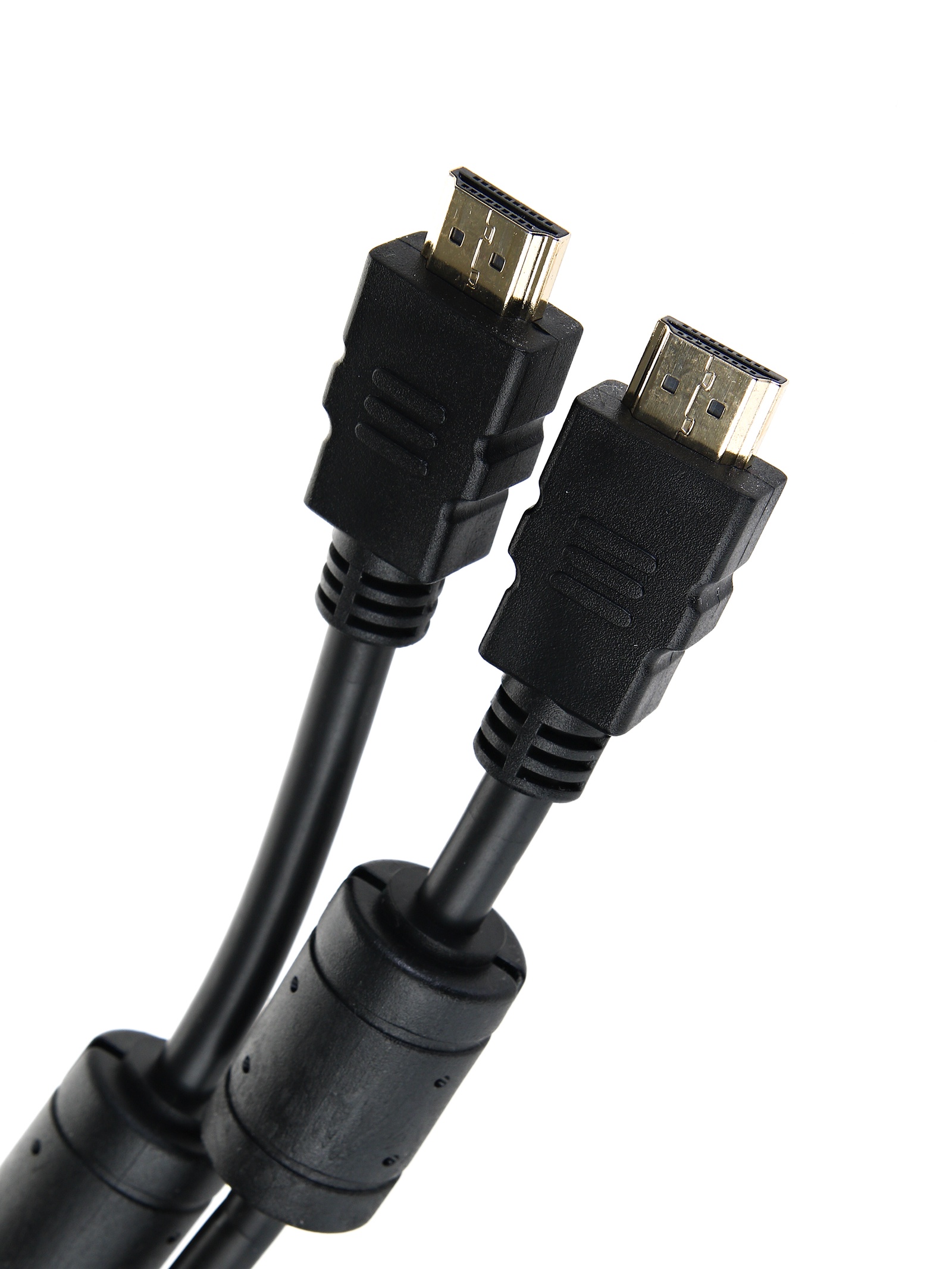 фото Кабель HDMI 19M/M+2 фильтра 1.4V+3D/Ethernet AOpen/Qust <ACG511D-10M> 10m