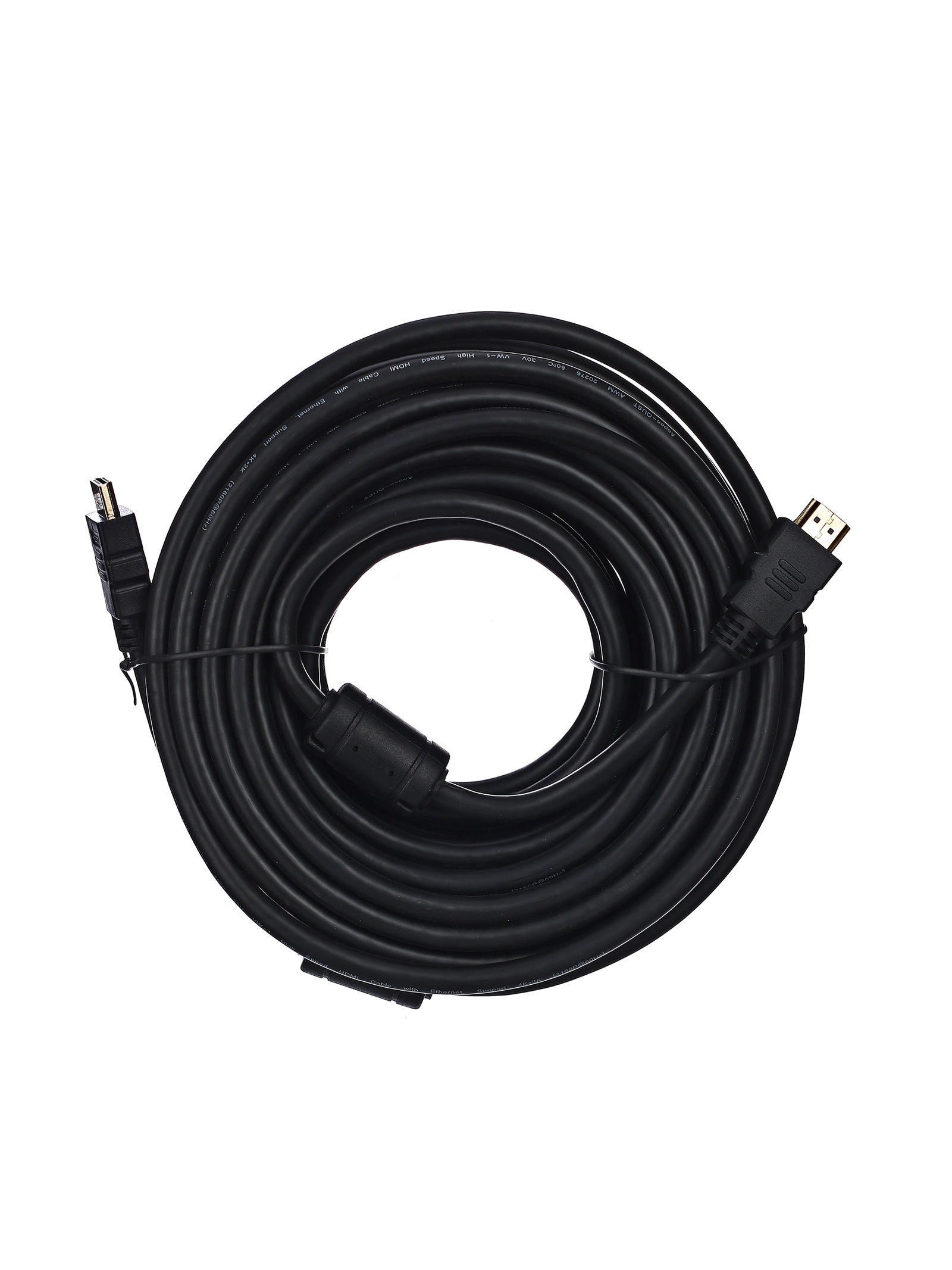 фото Кабель HDMI 19M/M ver 2.0, 20М, 2 фильтра Aopen <ACG711D-20M>