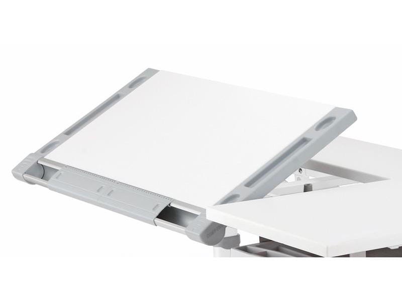 фото Парта трансформер для детей Comf-pro King Desk (цвет столешницы: белый, цвет ножек стола: зеленый)