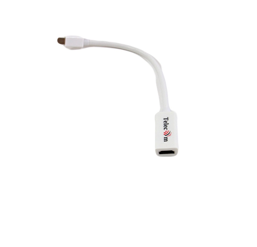 фото Кабель-переходник Mini DisplayPort (M) to HDMI (F) Telecom (TA6055)