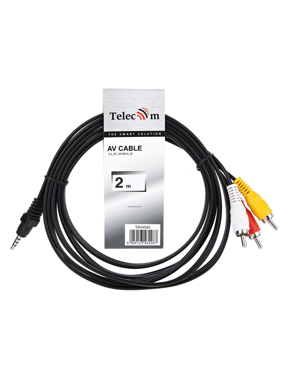 фото Кабель соединительный 3.5 Jack-Male /3 RCA-Male Telecom <TAV4545-2M>