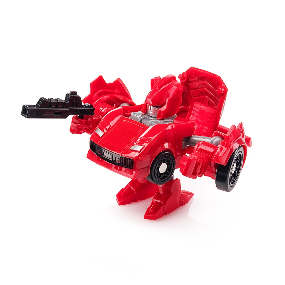 Мини трансформер "Спортивная машина" FindusToys красный