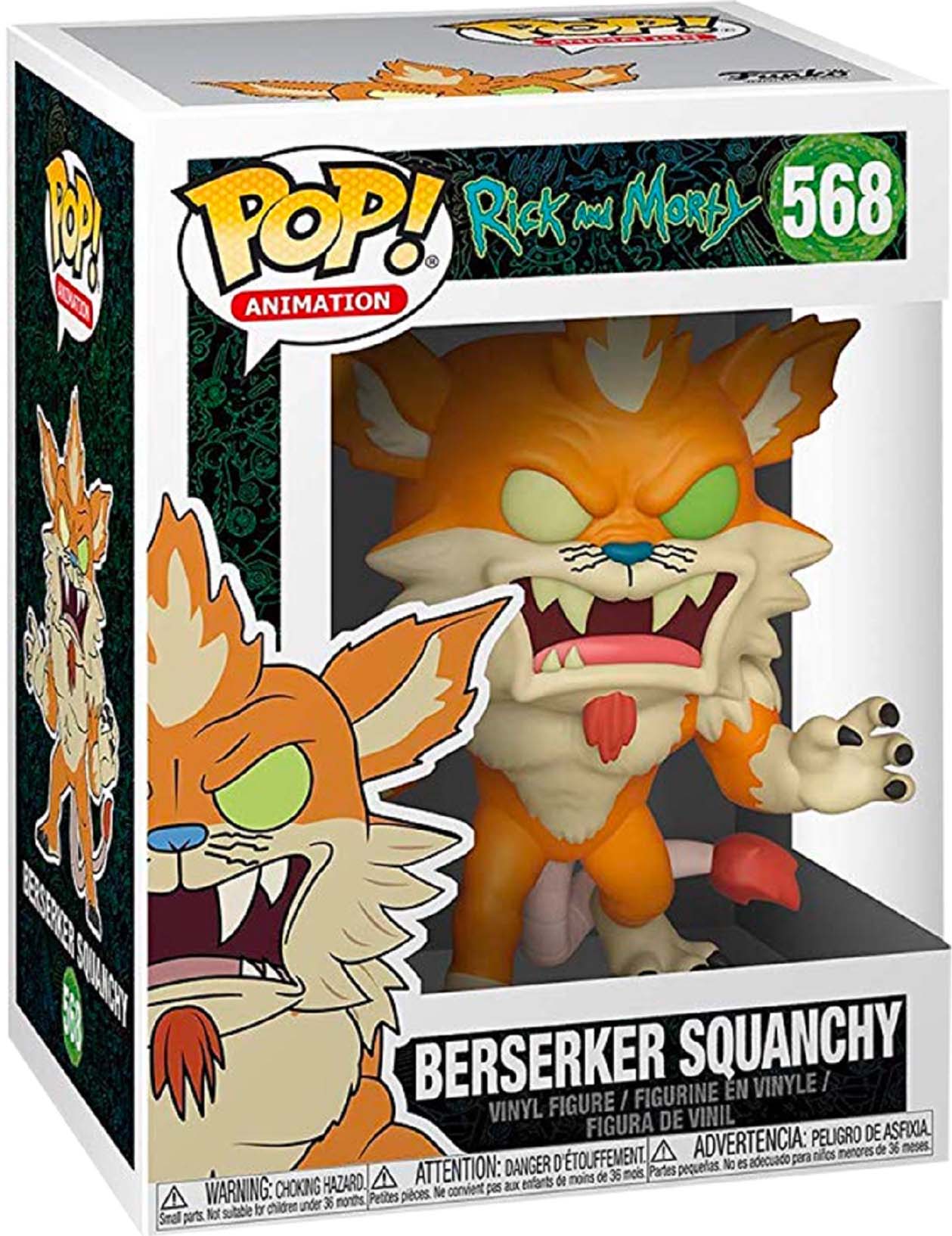 фото Фигурка Funko POP! Vinyl: Rick & Morty S6: Berserker Squanchy