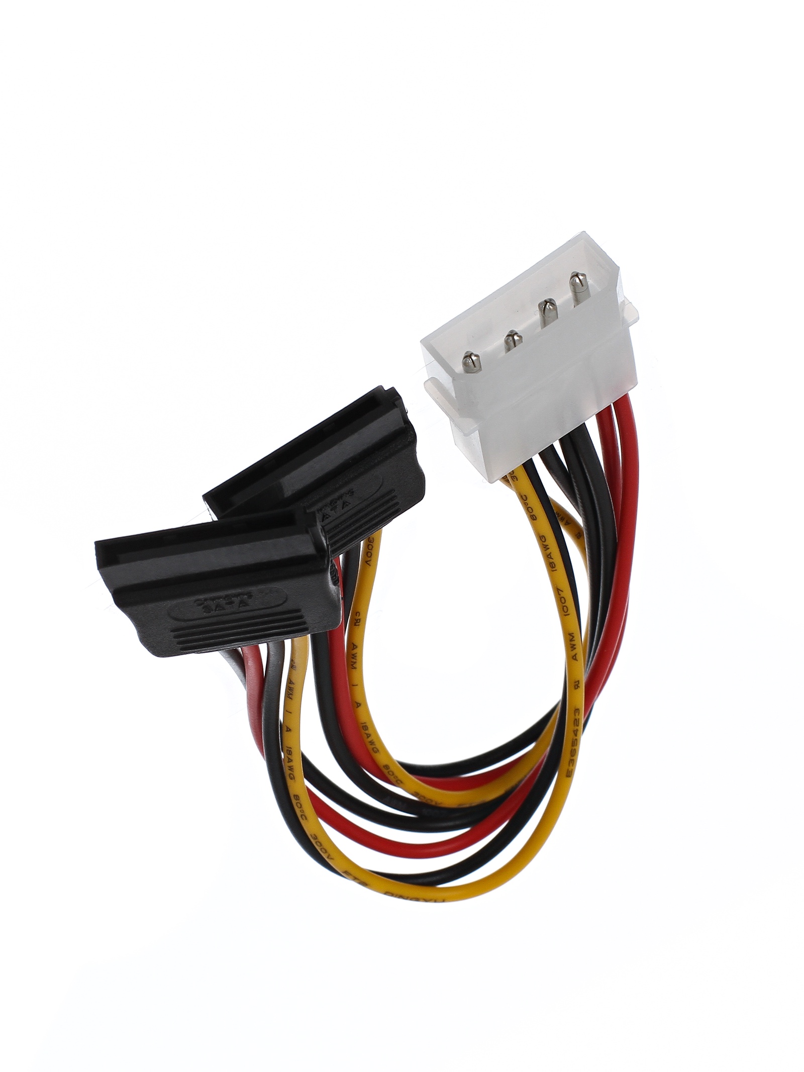 Molex 2 sata. Переходник питания SATA-устройств (1big ->2sata). SATA 2 разъем. Переходник VCOM. Переходник SATA на 2 SATA.