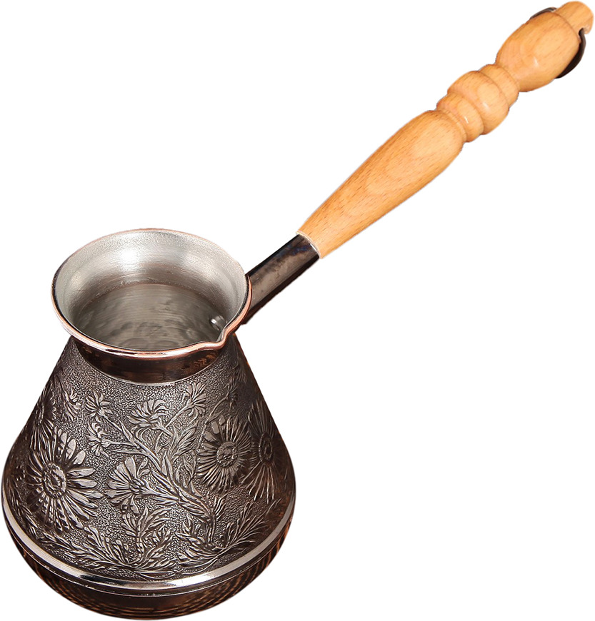 Турка медная "Ромашка"