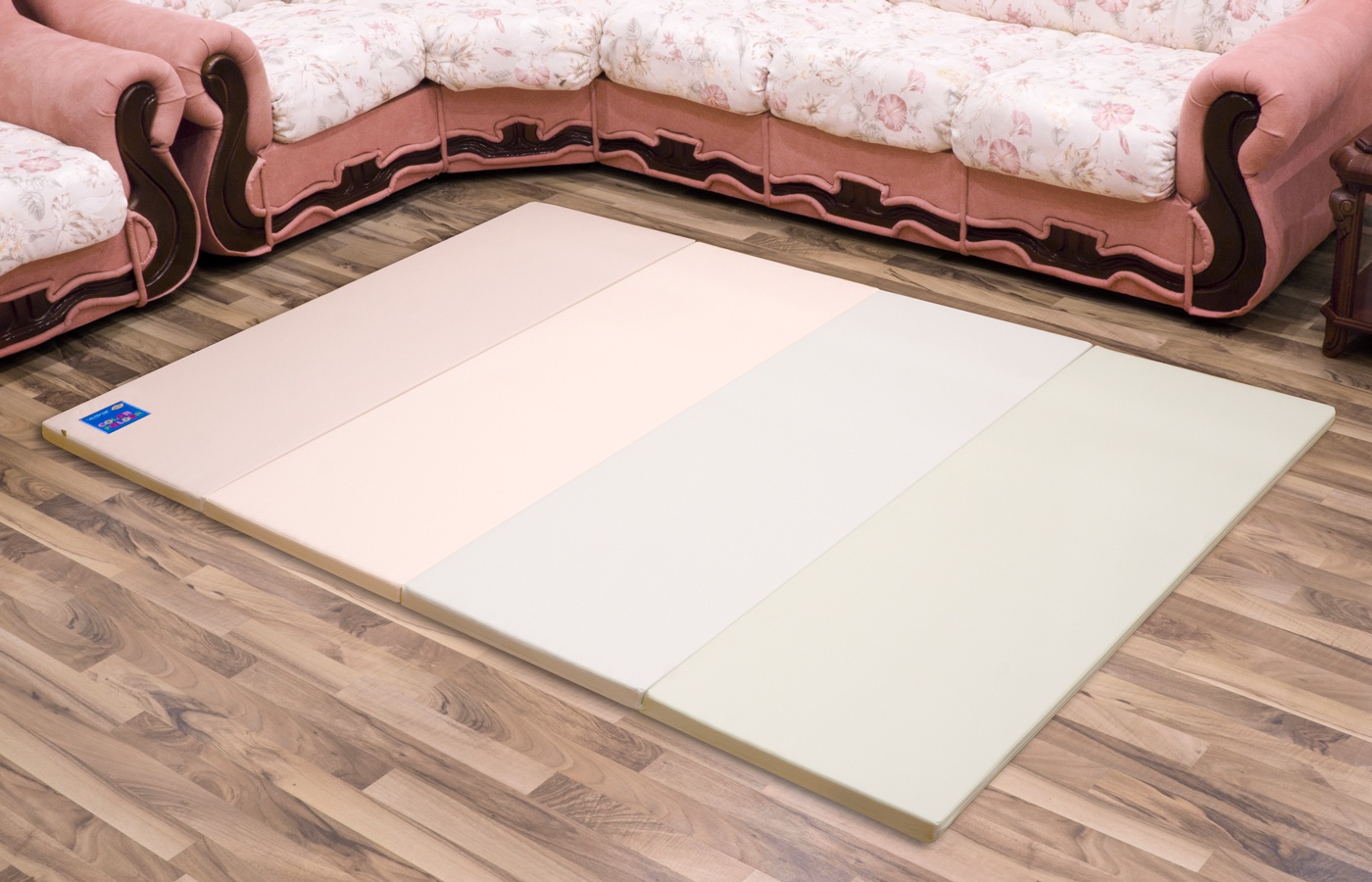 фото Alzipmat / Коврик детский игровой складывающийся "Color Folder G" ECO Мodern Beige