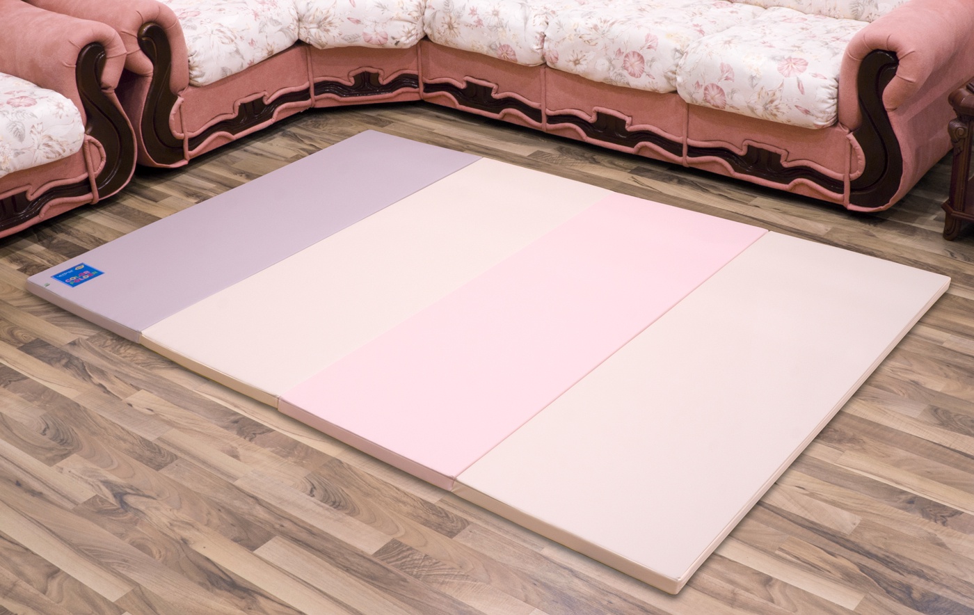 фото Alzipmat / Коврик детский игровой складывающийся "Color Folder G" ECO Duo GreyPink