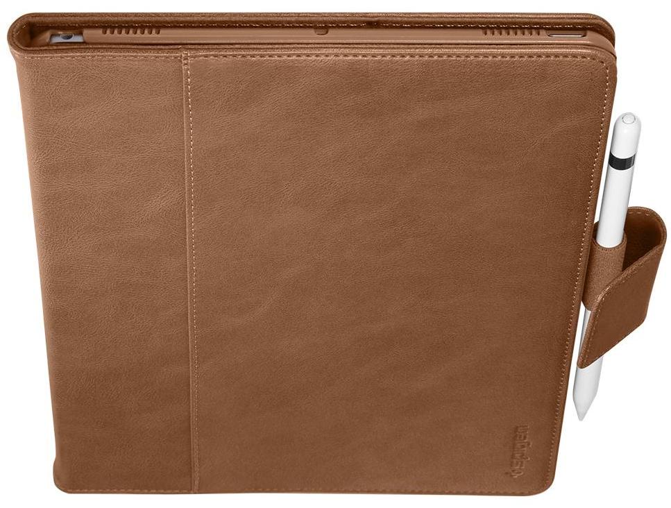 фото Чехол - книжка Spigen Stand Folio, brown - iPad Air/Pro 10.5"