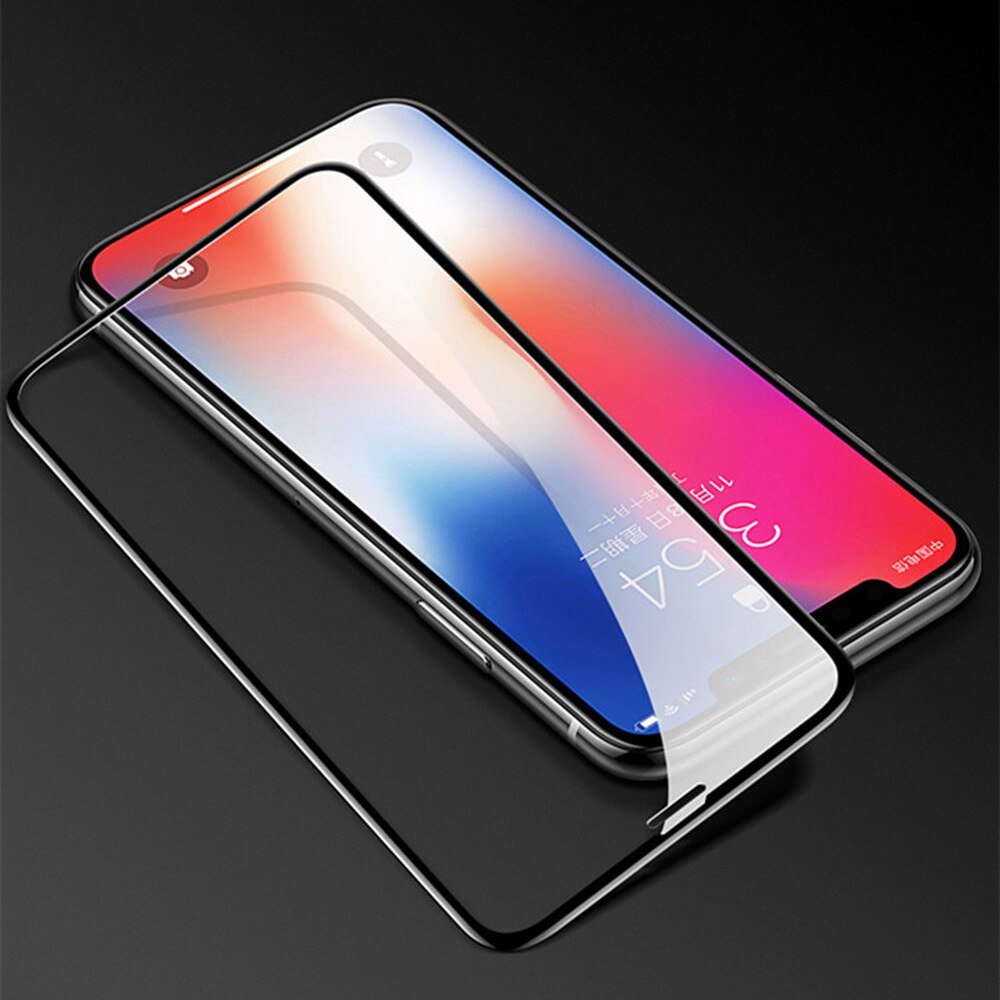 фото Защитное стекло Grand Full Glue на Apple iPhone X/XS, черный