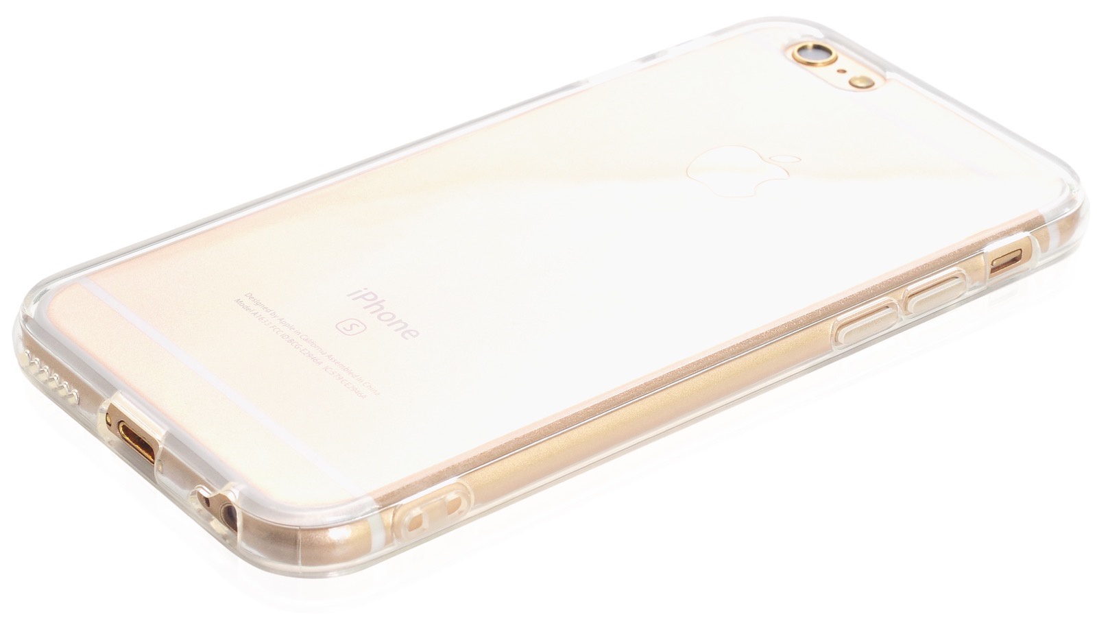 фото Чехол Gurdini накладка силикон плотный 0.4 mm для Apple iPhone 6/6S 4.7",900381,прозрачный