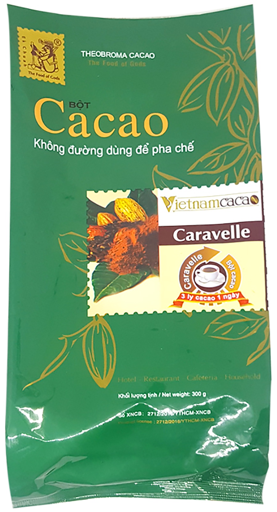 фото Натуральный какао-порошок CARAVELLE - бренд VietnamCacao