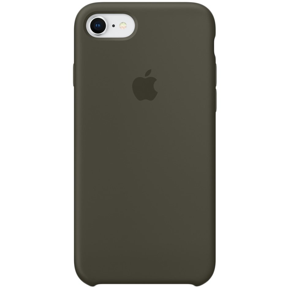 фото Чехол для Apple iPhone 8 Silicone Case Dark Olive