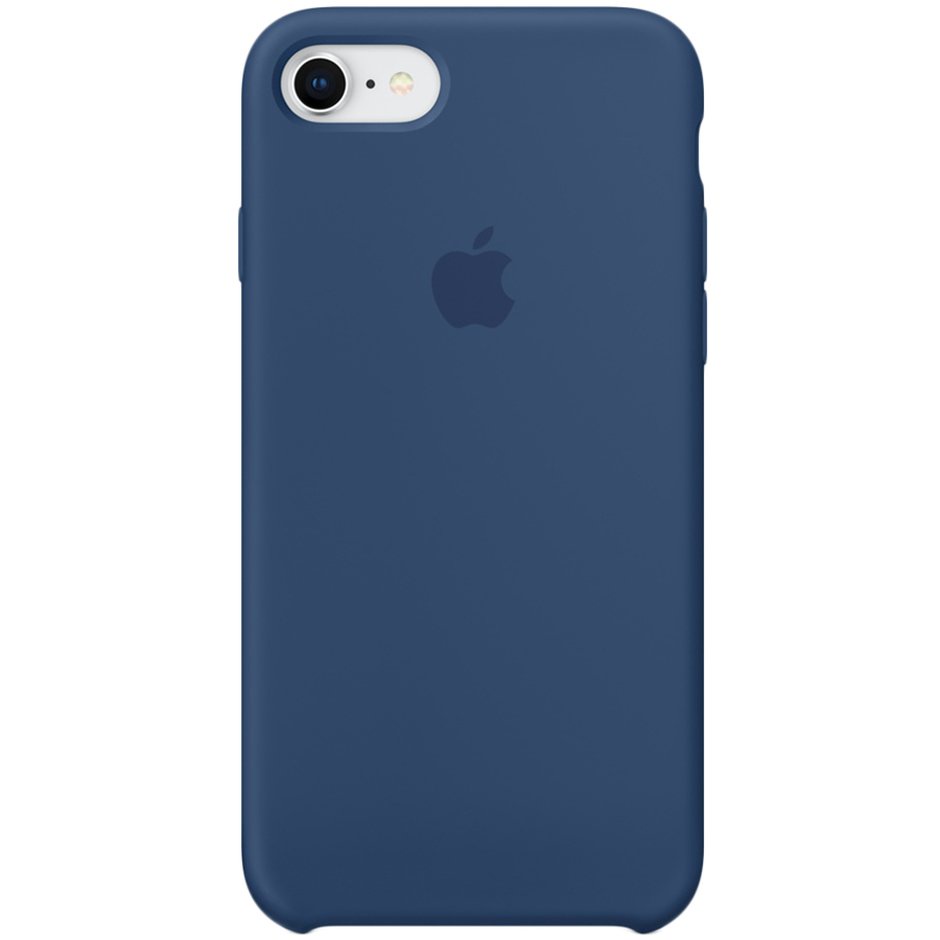 фото Чехол для Apple iPhone 8 Silicone Case Blue Cobalt