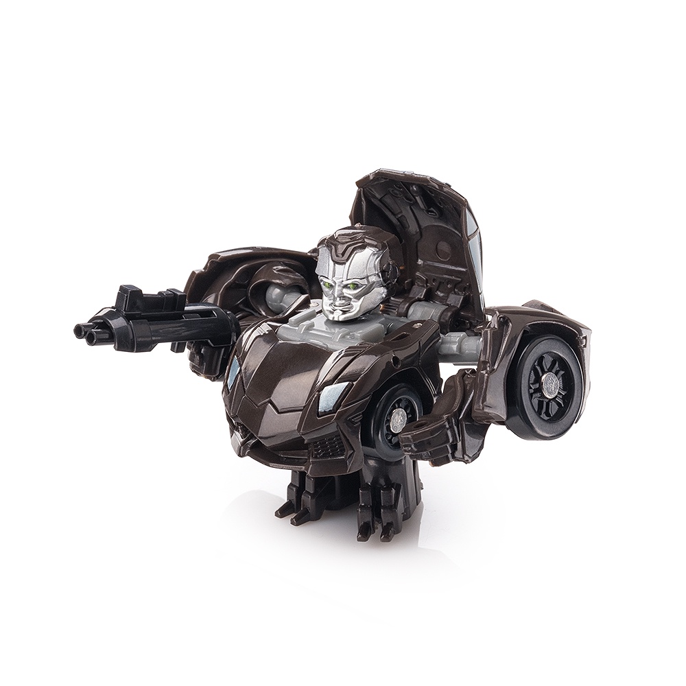 Мини трансформер FindusToys "Спортивная машина" 3Q, черная