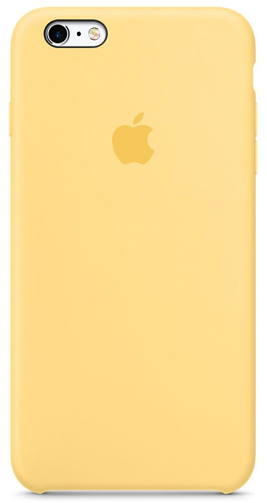 фото Чехол для Apple iPhone 6/6S Silicone Case Yellow